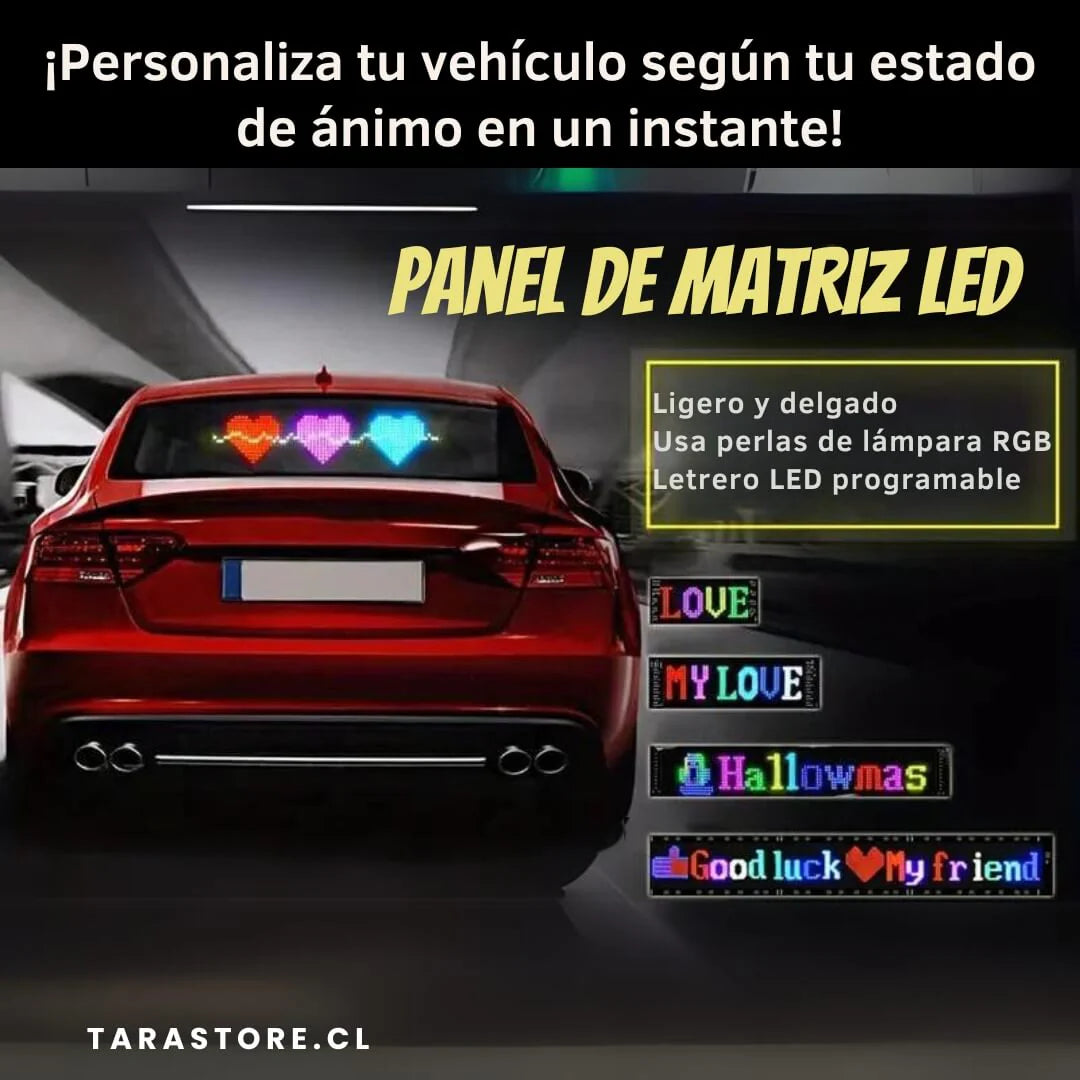 PANTALLA FLEXIBLE LED PARA AUTO